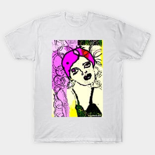 Mod Girl Dreaming Of Hair Removal T-Shirt